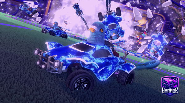 A Rocket League car design from LoopStar09