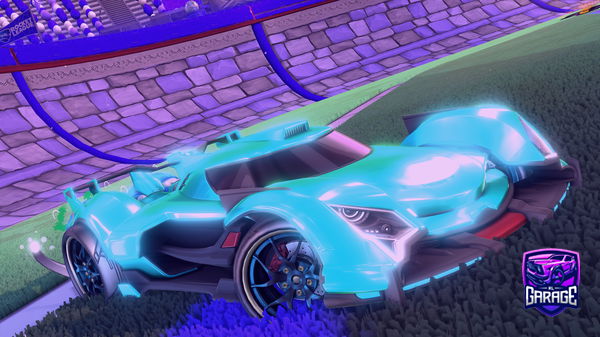 A Rocket League car design from DWhitty