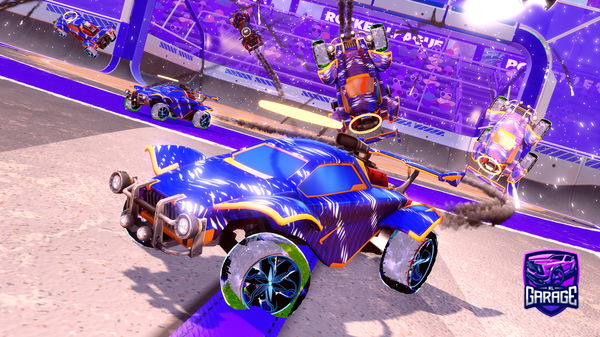 A Rocket League car design from Asgard114