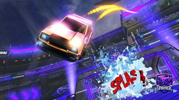 A Rocket League car design from TR_25xa