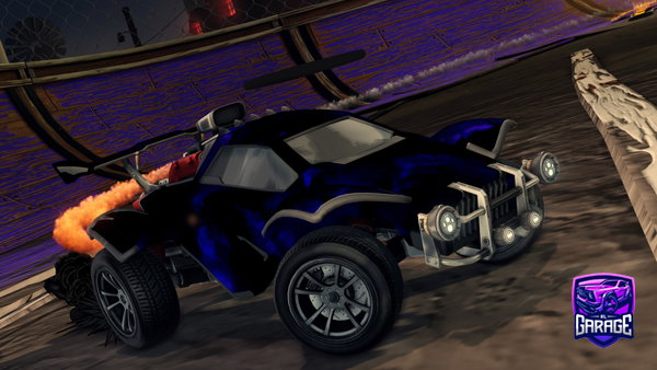 A Rocket League car design from leobomber
