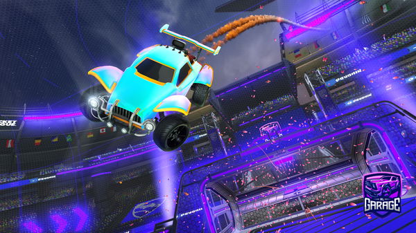 A Rocket League car design from Prmo