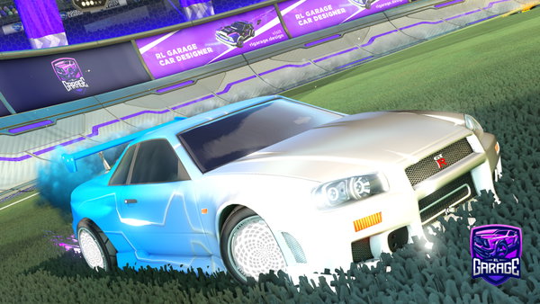 A Rocket League car design from hopelless_ayo