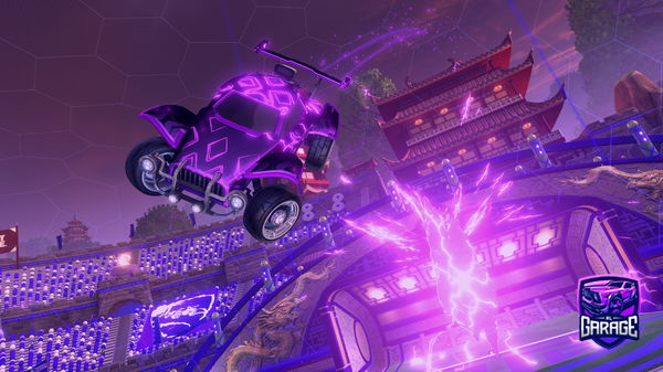 A Rocket League car design from SynthNoirz