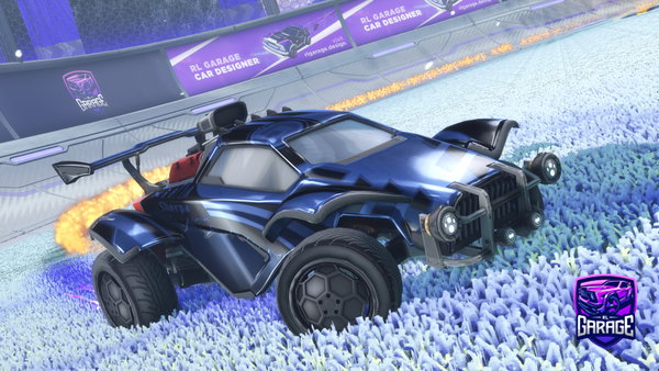 A Rocket League car design from GrogRiv