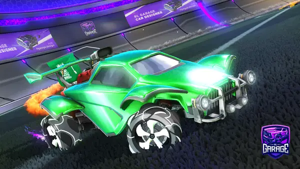 A Rocket League car design from RAKAN00