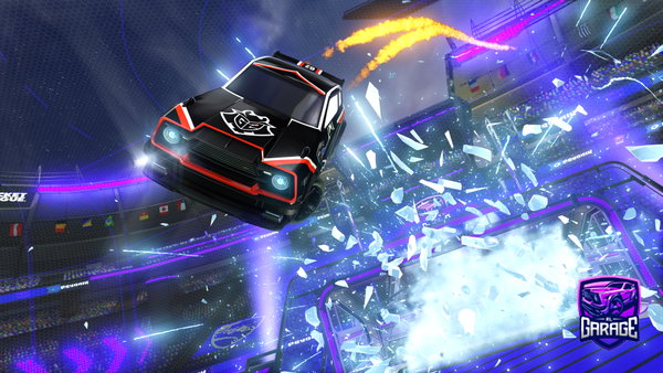 A Rocket League car design from Hamad-506