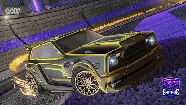 A Rocket League car design from HighOctane101