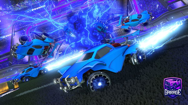 A Rocket League car design from RWJ