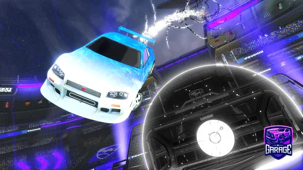 A Rocket League car design from DarkPasta