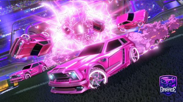 A Rocket League car design from OmegaActive