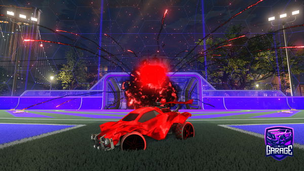 A Rocket League car design from HiRandomTV