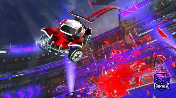 A Rocket League car design from CGIshock