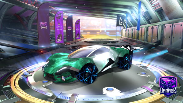 A Rocket League car design from Midni