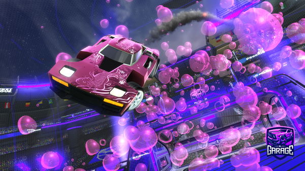 A Rocket League car design from Mad_1_Garlic