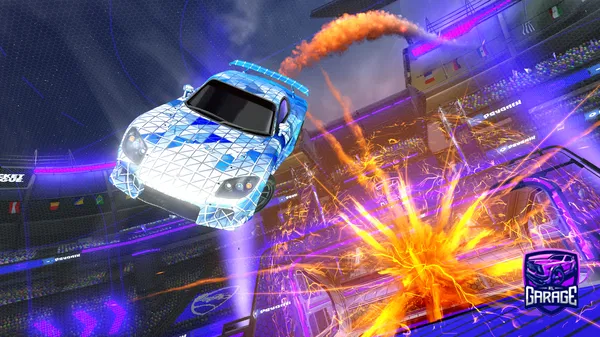 A Rocket League car design from dolr1