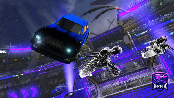 A Rocket League car design from Oscarb055