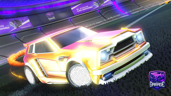 A Rocket League car design from Dogsarecool1984