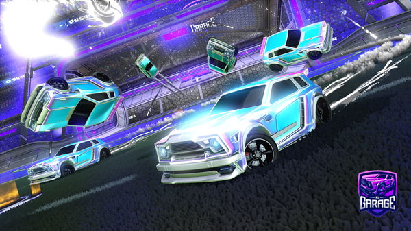 A Rocket League car design from Spectraven