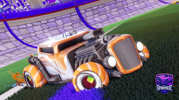 A Rocket League car design from Dj_Orax