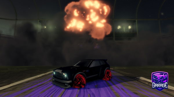 A Rocket League car design from Leafy104