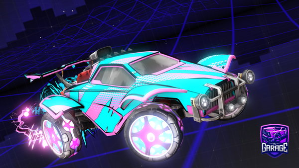 A Rocket League car design from LegendaryOatmilk