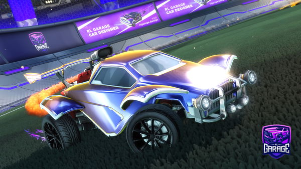 A Rocket League car design from fysljymr_7