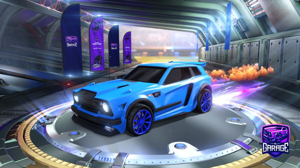 A Rocket League car design from Zacgibs08