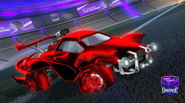 A Rocket League car design from zeusxyz