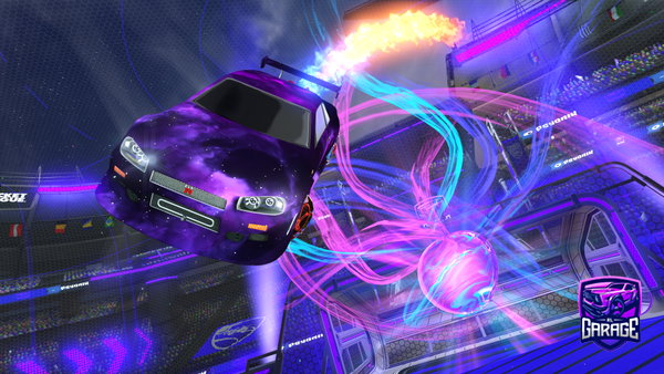 A Rocket League car design from Riemujuubel