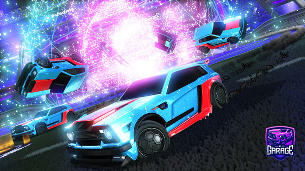 A Rocket League car design from Happsz