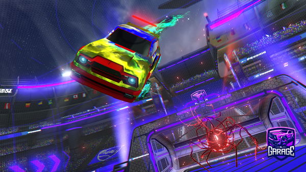 A Rocket League car design from Bledart1473