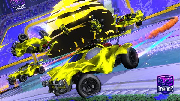 A Rocket League car design from SolidGG_RL
