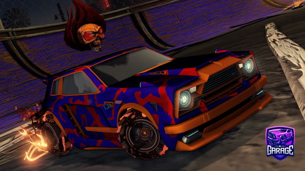 A Rocket League car design from CTRL_Crax