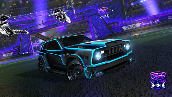A Rocket League car design from Amir5L
