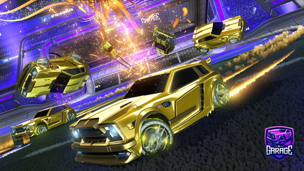 A Rocket League car design from perezoso017