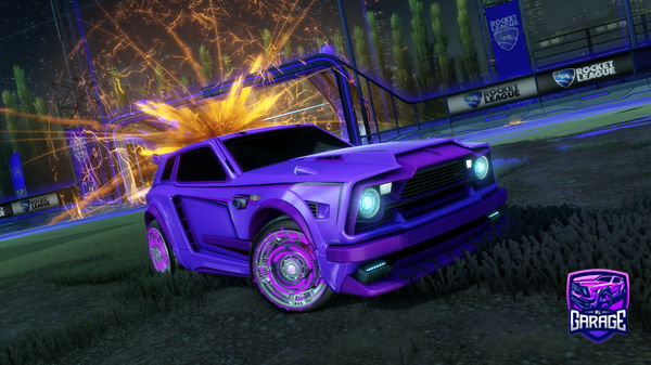 A Rocket League car design from snoopsy