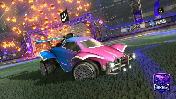 A Rocket League car design from Backillz