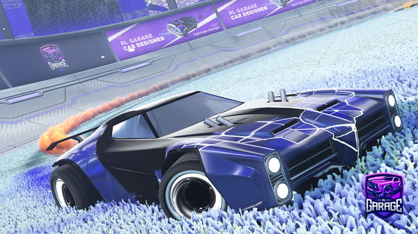 A Rocket League car design from BlockIced