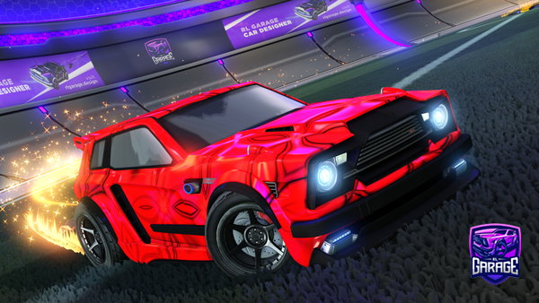 A Rocket League car design from sr_toad