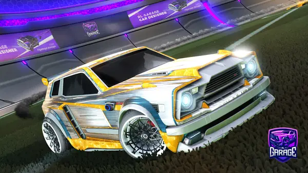 A Rocket League car design from Duckknight28