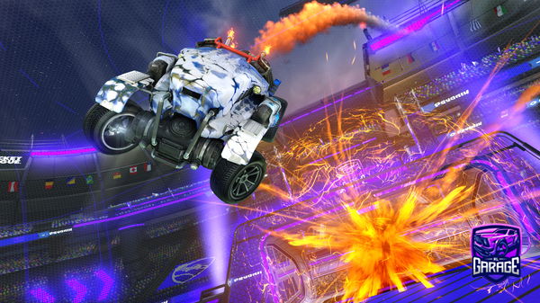 A Rocket League car design from onunciato