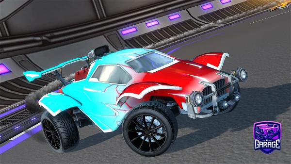 A Rocket League car design from meloXeys