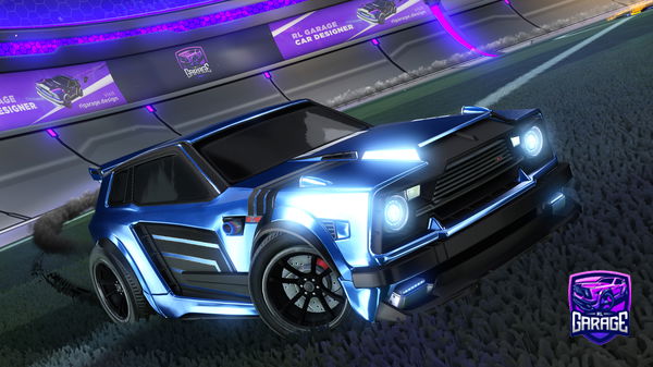 A Rocket League car design from Mqlcolm