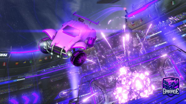 A Rocket League car design from morrubchen