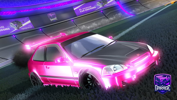A Rocket League car design from FR0STY2508