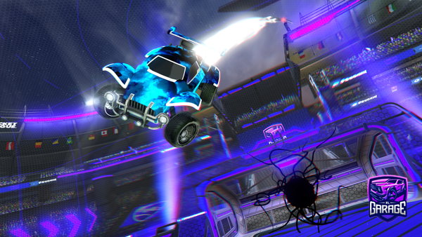 A Rocket League car design from MissWizz