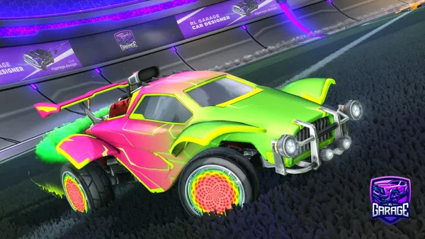 A Rocket League car design from Ultra-Distroyer