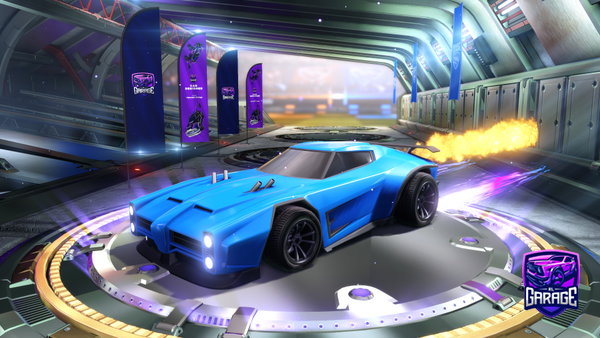 A Rocket League car design from Trynocs