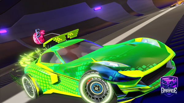 A Rocket League car design from TheGutoGuy